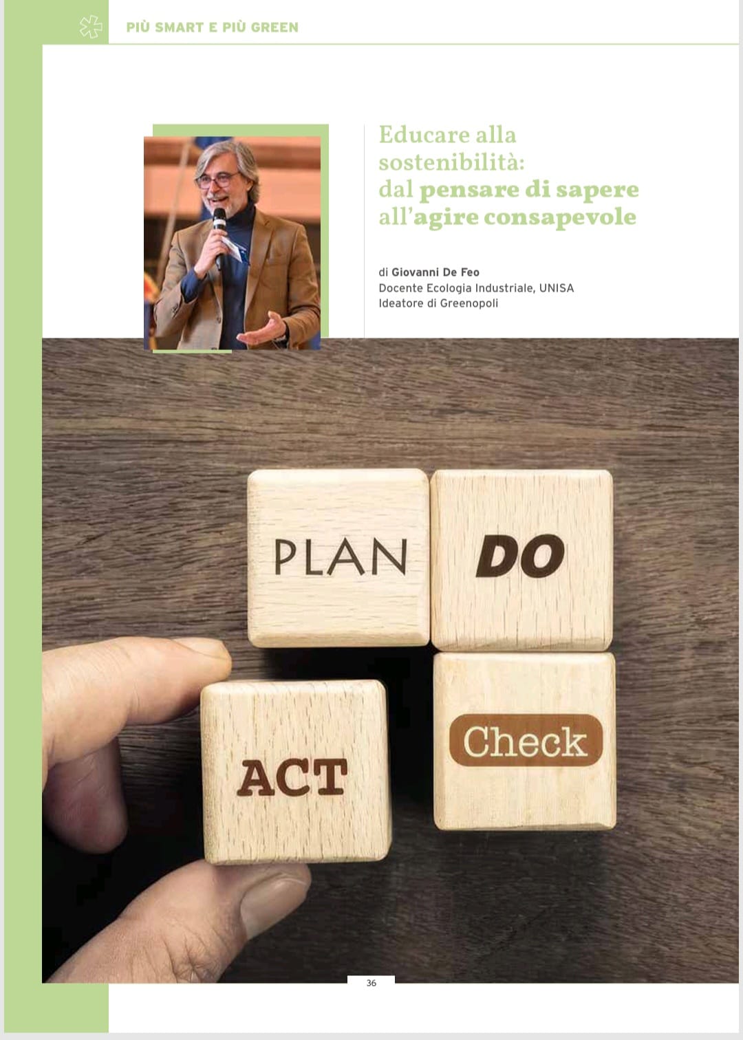 Educare alla sostenibilità: Greenopoli su Make Different Magazine